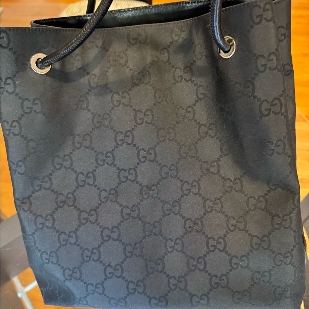 Like new Gucci Black GG Monogram medium  Tote
Like new condition - Picture 2 of 16